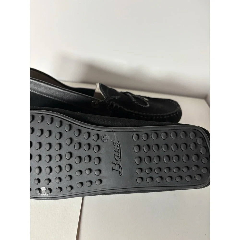 Men's G. H.  Bass Fitzgerald Shoes Black Penny Loafers  Size 10